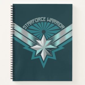 Captain Marvel | Starforce Warrior Star Embelm Notebook