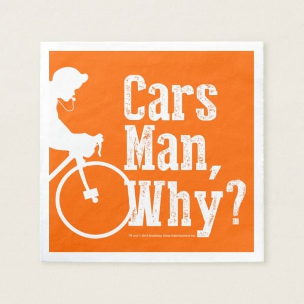 Cars Man, Why? Paper Napkin