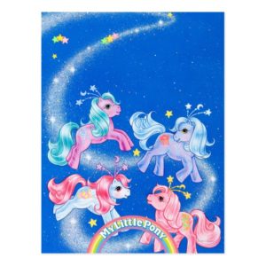 Celestial Ponies Postcard