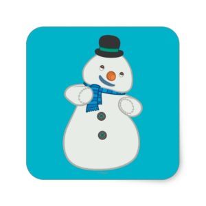 Chilly Square Sticker