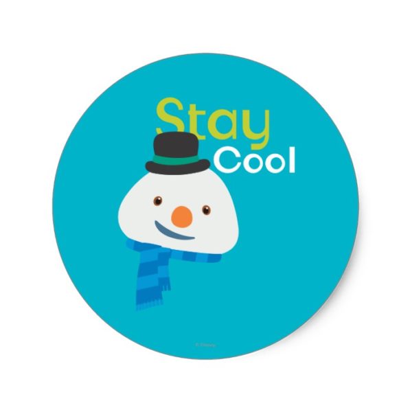 Chilly- Stay Cool 3 Classic Round Sticker