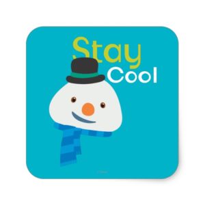 Chilly- Stay Cool 3 Square Sticker