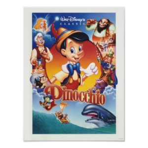 Classic Pinocchio Poster
