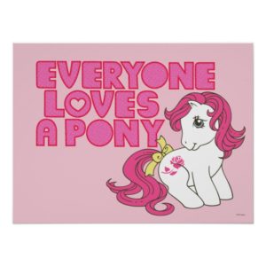 Classic Roseluck | Everyone Loves A Pony Poster
