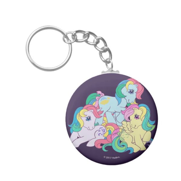 Classic Roseluck | Friends 4-Ever Keychain