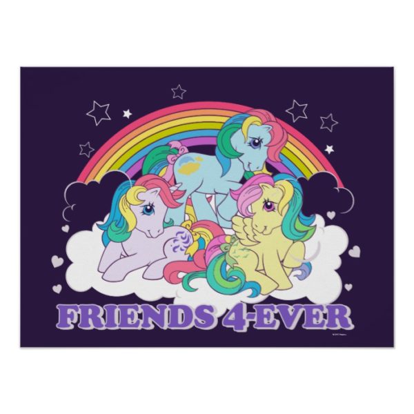 Classic Roseluck | Friends 4-Ever Poster