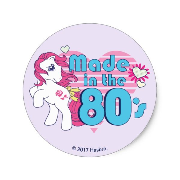 Classic | Roseluck | Made In The 80's Classic Round Sticker