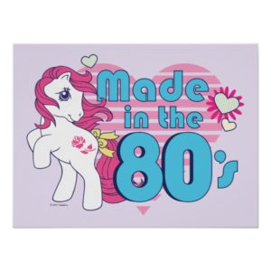 Classic | Roseluck | Made In The 80's Poster