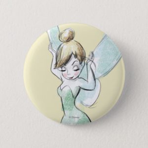 Confident Tinker Bell Pinback Button