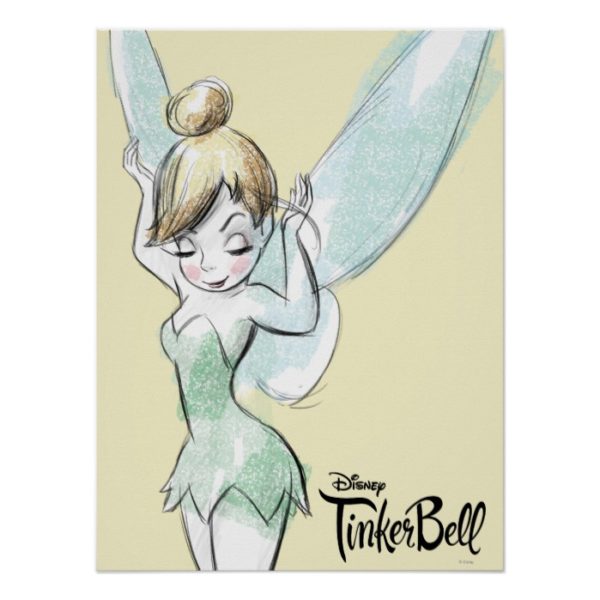 Confident Tinker Bell Poster