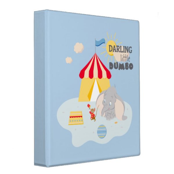Darling Little Dumbo & Timothy 3 Ring Binder