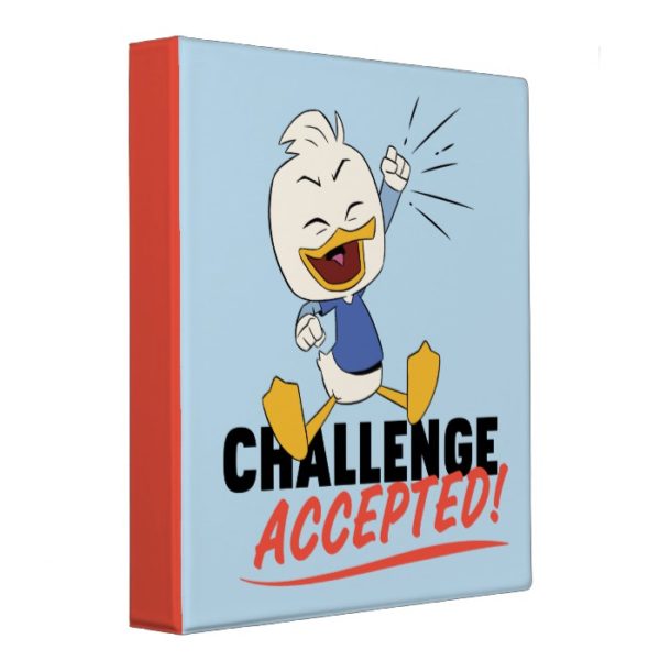 Dewey Duck | Challenge Accepted! 3 Ring Binder