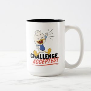 Dewey Duck | Challenge Accepted! Two-Tone Coffee Mug