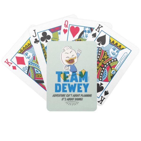Dewey Duck | Team Dewey - Adventure Bicycle Playing Cards