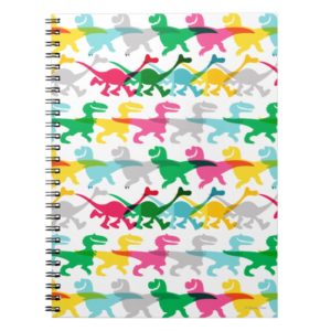 Dino Color Pattern Notebook
