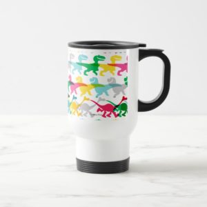 Dino Color Pattern Travel Mug