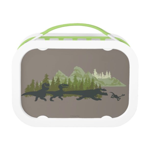 Dino Silhouettes Running Lunch Box