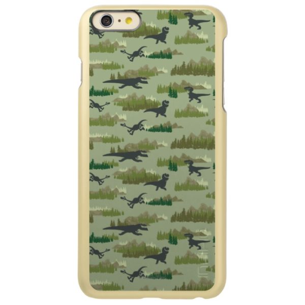 Dinosaurs Running Camo Pattern Incipio iPhone Case