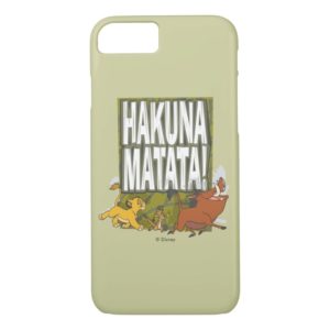 Disney Lion King Hakuna Matata! Case-Mate iPhone Case