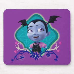 Disney | Vampirina - Vee - Gothic Floral Mouse Pad