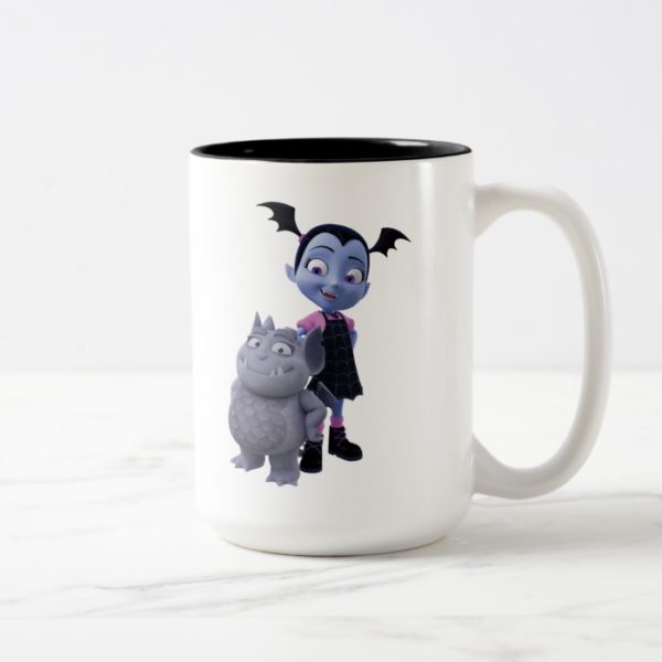 Disney | Vampirina - Vee & Gregoria - Cool Gothic Two-Tone Coffee Mug