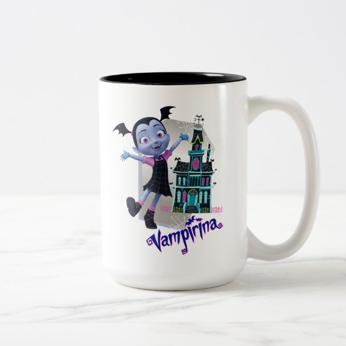 Disney | Vampirina - Vee - Haunted House Two-Tone Coffee Mug