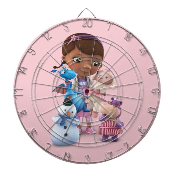 Doc McStuffins and Her Animal Friends Dartboard With Darts