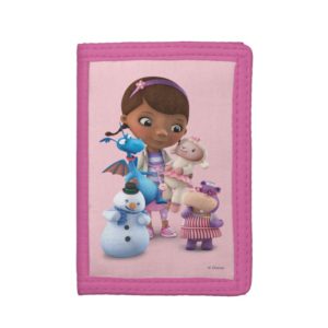 Doc McStuffins and Her Animal Friends Tri-fold Wallet