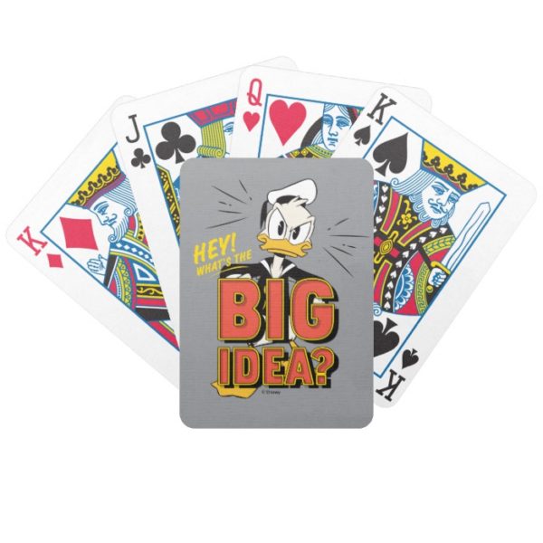 Donald Duck | What's The Big Idea? Bicycle Playing Cards