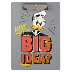 Donald Duck | What's The Big Idea? Clipboard