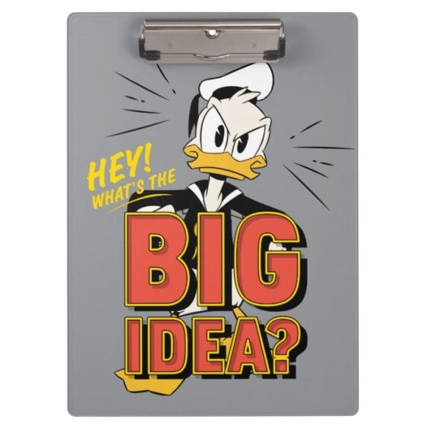 Donald Duck | What's The Big Idea? Clipboard