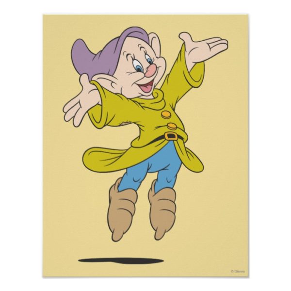 Dopey Jumping Poster