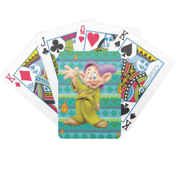 Dopey Waving Bicycle Playing Cards