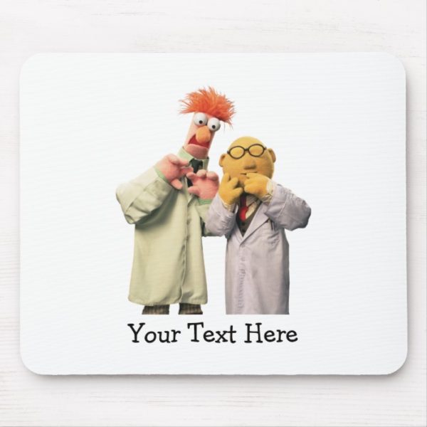 Dr. Bunsen Honeydew and Beaker 2 Mouse Pad