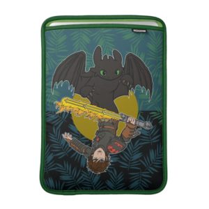 "Dragon Rider" Toothless & Hiccup Duo Graphic MacBook Air Sleeve