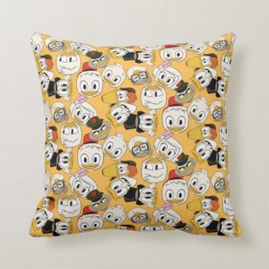 DuckTales Character Pattern Throw Pillow