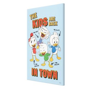 DuckTales | The Kids are Back in Town Canvas Print