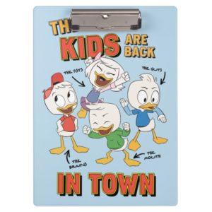 DuckTales | The Kids are Back in Town Clipboard