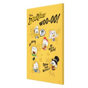 DuckTales Woo-oo! Canvas Print
