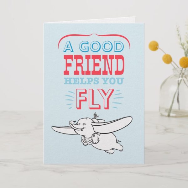 Dumbo | A Good Friend Helps You Fly Card