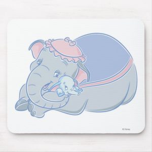 Dumbo and Jumbo Mouse Pad