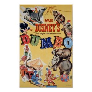 Dumbo Circus Poster