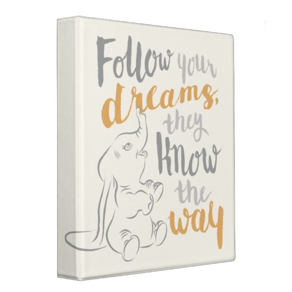 Dumbo | Follow Your Dreams 3 Ring Binder
