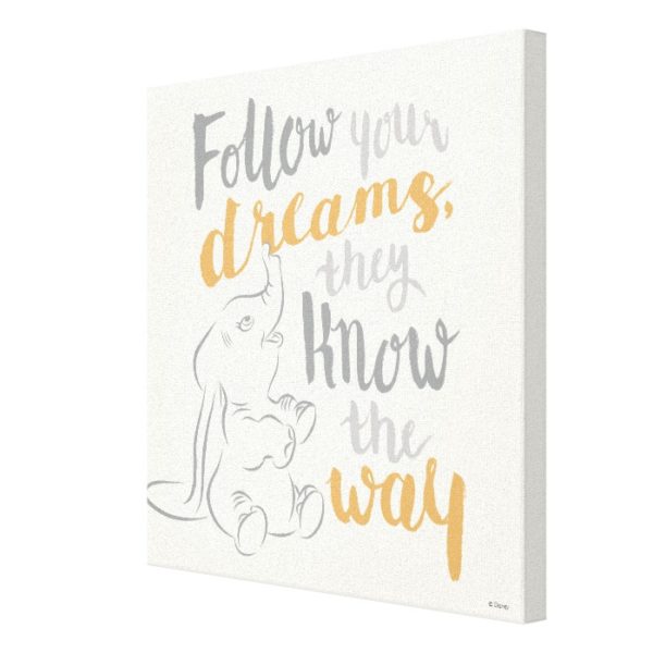Dumbo | Follow Your Dreams Canvas Print