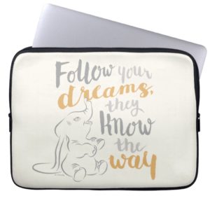 Dumbo | Follow Your Dreams Laptop Sleeve