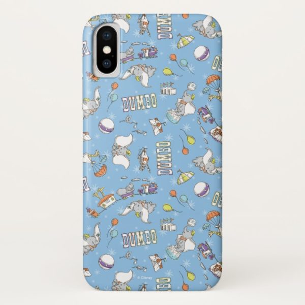Dumbo | Fun Little Blue Pattern Case-Mate iPhone Case
