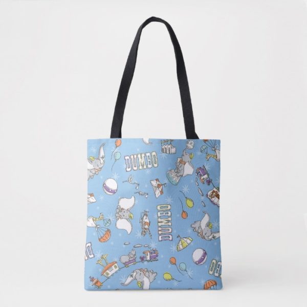 Dumbo | Fun Little Blue Pattern Tote Bag