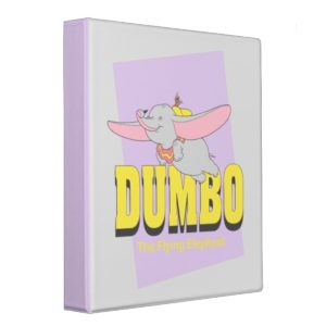 Dumbo the Flying Elephant 3 Ring Binder