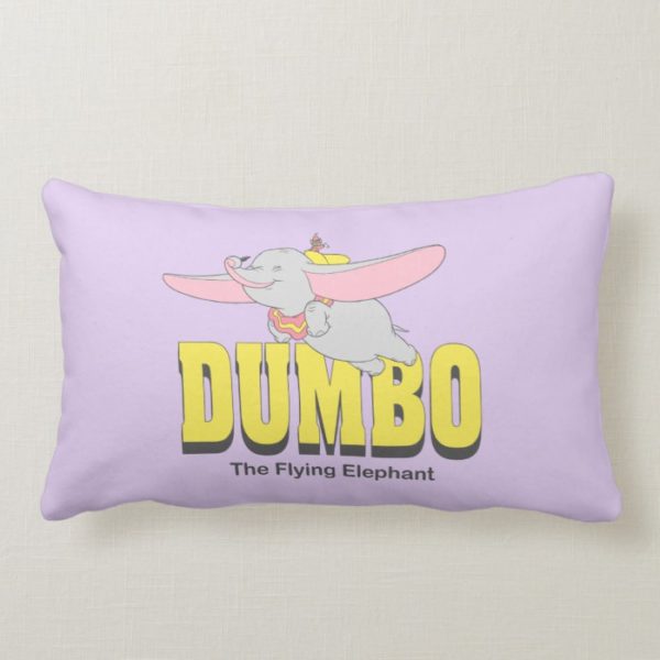 Dumbo the Flying Elephant Lumbar Pillow