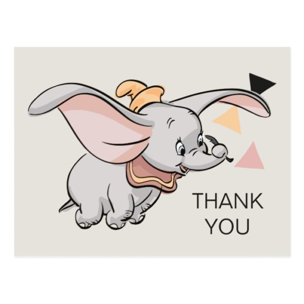Dumbo Tribal Design | Thank You Postcard